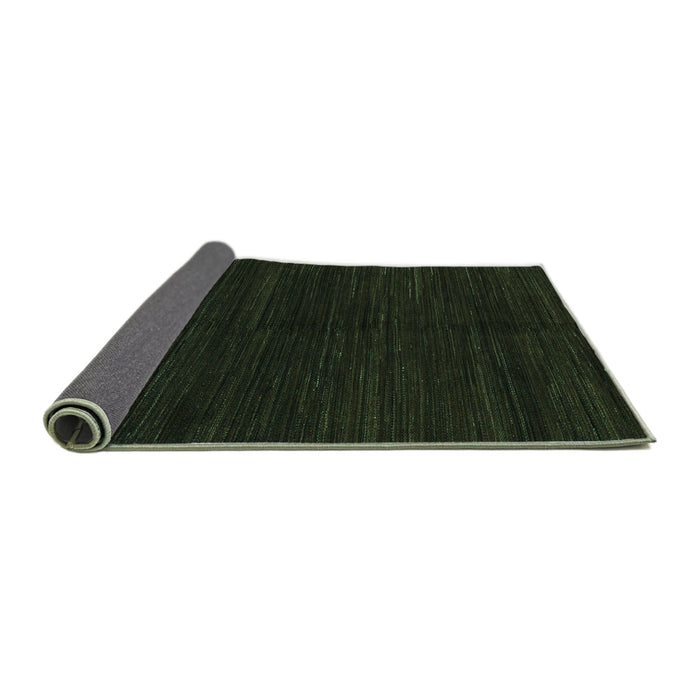 Sideview of Abstract Turquoise Modern Rug, abs4682turq