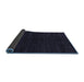 Sideview of Abstract Blue Modern Rug, abs4682blu