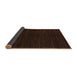 Sideview of Abstract Brown Modern Rug, abs4682brn