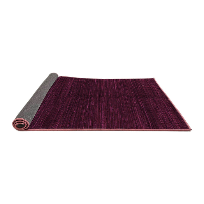 Sideview of Abstract Pink Modern Rug, abs4682pnk