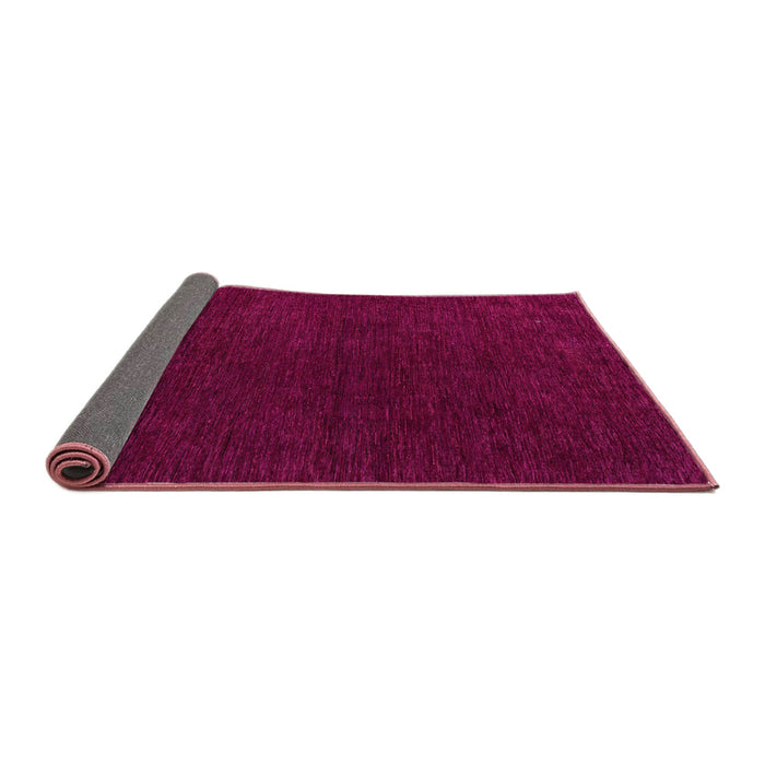 Sideview of Abstract Pink Modern Rug, abs4683pnk