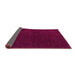 Sideview of Abstract Pink Modern Rug, abs4683pnk