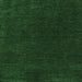 Square Abstract Emerald Green Modern Rug, abs4683emgrn