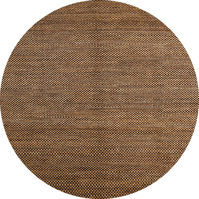 Round Abstract Red Modern Rug, abs4684