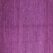 Square Machine Washable Abstract Purple Modern Area Rugs, wshabs4684pur