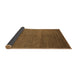 Sideview of Abstract Brown Modern Rug, abs4684brn