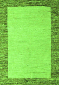 Solid Green Modern Rug, abs4685grn