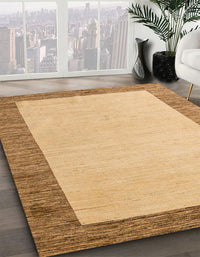 Abstract Orange Solid Rug, abs4685