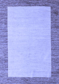 Solid Blue Modern Rug, abs4685blu