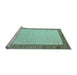 Sideview of Machine Washable Solid Light Blue Modern Rug, wshabs4685lblu