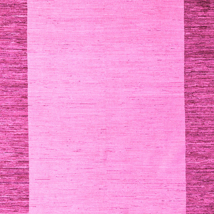 Machine Washable Solid Pink Modern Rug, wshabs4685pnk