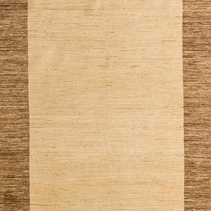 Machine Washable Abstract Orange Rug, wshabs4685