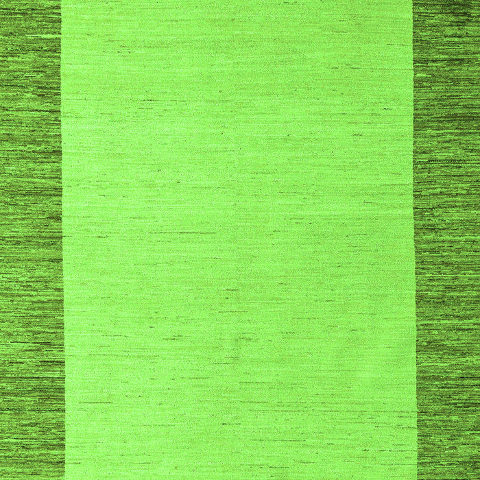 Machine Washable Solid Green Modern Area Rugs, wshabs4685grn