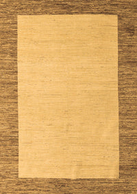 Solid Brown Modern Rug, abs4685brn