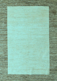 Solid Light Blue Modern Rug, abs4685lblu