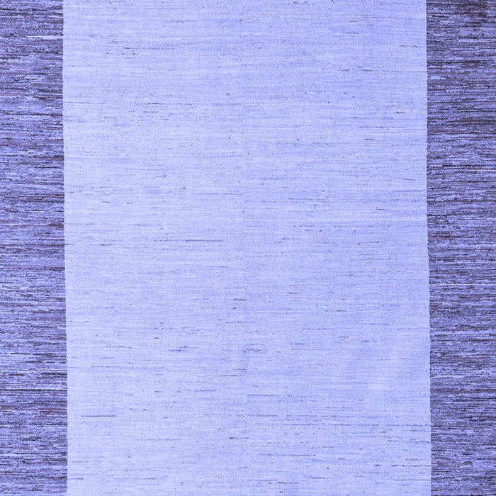 Machine Washable Solid Blue Modern Rug, wshabs4685blu