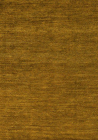 Abstract Yellow Modern Rug, abs4686yw