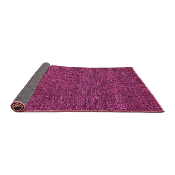 Sideview of Abstract Pink Modern Rug, abs4686pnk