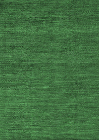 Abstract Emerald Green Modern Rug, abs4686emgrn