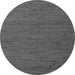 Round Abstract Gray Modern Rug, abs4687gry