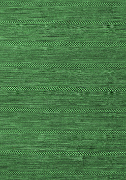 Abstract Emerald Green Modern Rug, abs4687emgrn