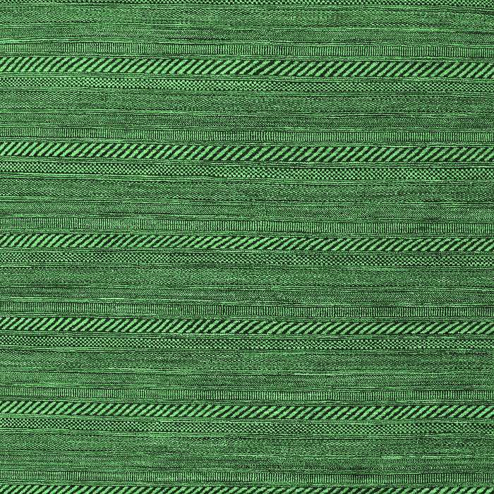Abstract Emerald Green Modern Rug, abs4687emgrn
