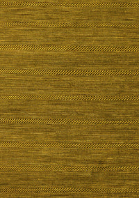 Abstract Yellow Modern Rug, abs4687yw