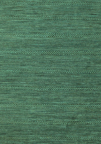 Abstract Turquoise Modern Rug, abs4687turq