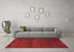 Modern Red Washable Rugs