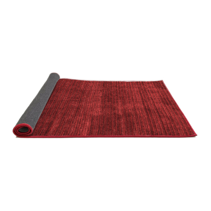 Abstract Red Modern Area Rugs