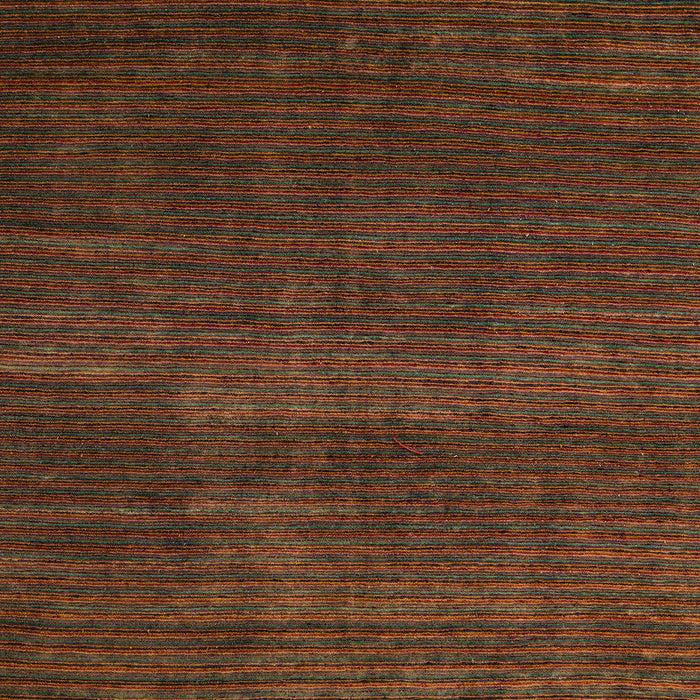 Machine Washable Abstract Vermilion Red Rug, wshabs4688