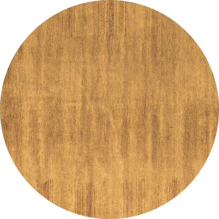 Round Machine Washable Abstract Brown Modern Rug, wshabs4689brn