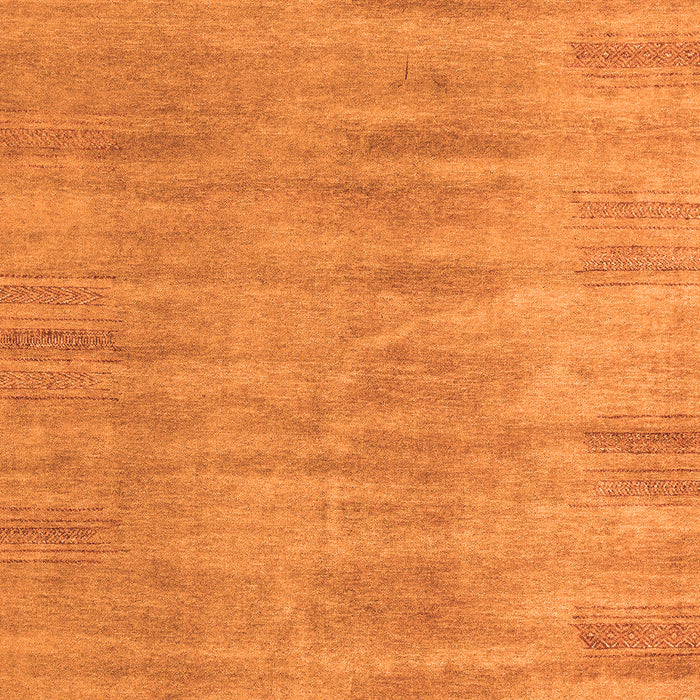 Abstract Orange Modern Rug, abs4689org