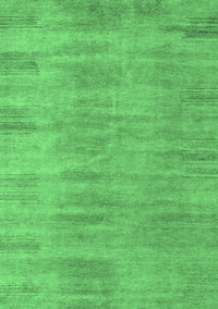 Abstract Emerald Green Modern Rug, abs4689emgrn