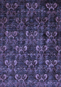 Abstract Blue Modern Rug, abs468blu