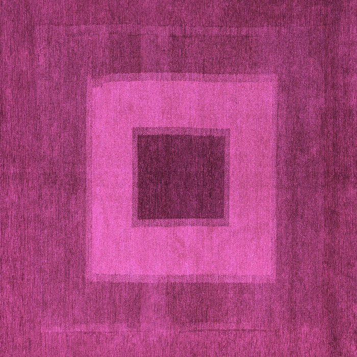 Square Machine Washable Abstract Purple Modern Area Rugs, wshabs4690pur