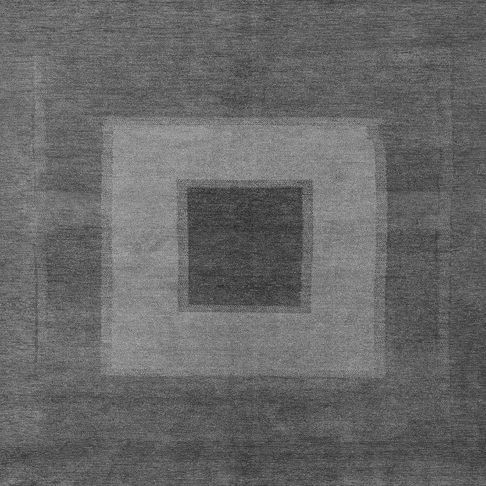 Square Machine Washable Abstract Gray Modern Rug, wshabs4690gry