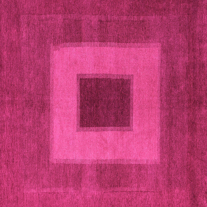 Square Machine Washable Abstract Pink Modern Rug, wshabs4690pnk