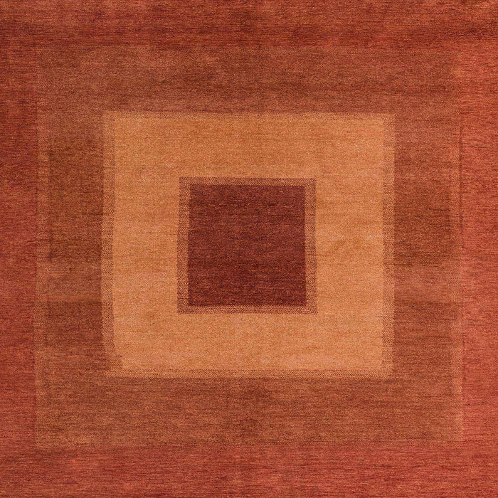 Square Abstract Red Modern Rug, abs4690