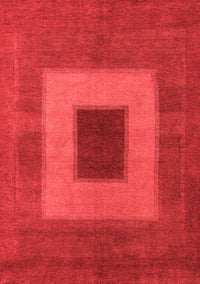 Abstract Red Modern Rug, abs4690red