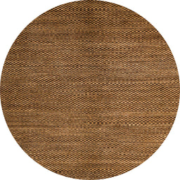 Round Machine Washable Abstract Red Brown Rug, wshabs4691