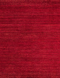 Machine Washable Abstract Red Rug, wshabs4692