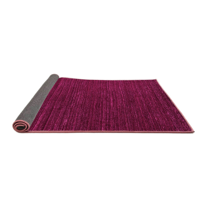 Sideview of Abstract Purple Modern Rug, abs4692pur