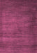 Machine Washable Abstract Purple Modern Area Rugs, wshabs4693pur