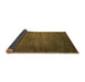 Sideview of Abstract Brown Modern Rug, abs4693brn