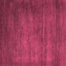 Square Machine Washable Abstract Pink Modern Rug, wshabs4693pnk