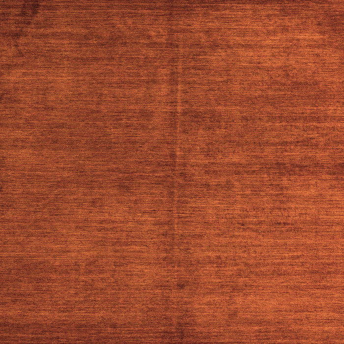 Square Machine Washable Abstract Orange Modern Area Rugs, wshabs4694org