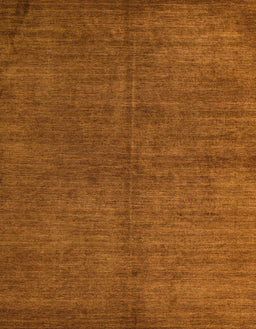 Machine Washable Abstract Orange Rug, wshabs4694