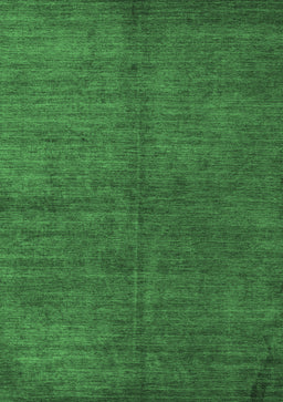 Abstract Emerald Green Modern Rug, abs4694emgrn