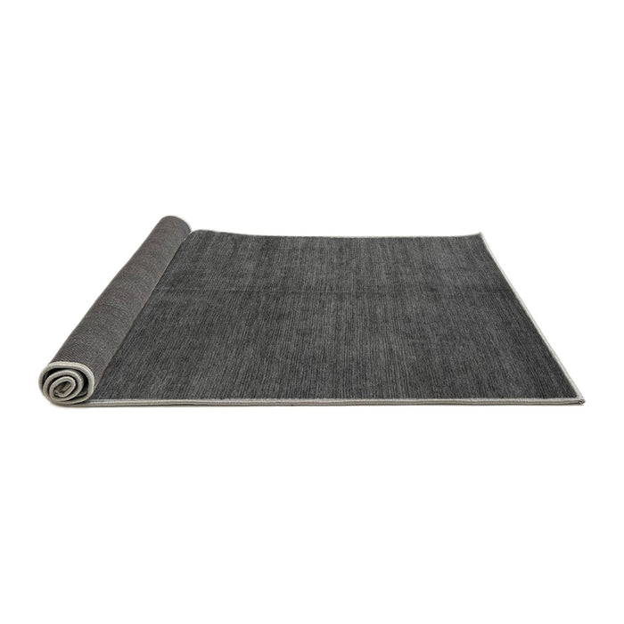 Sideview of Abstract Gray Modern Rug, abs4694gry